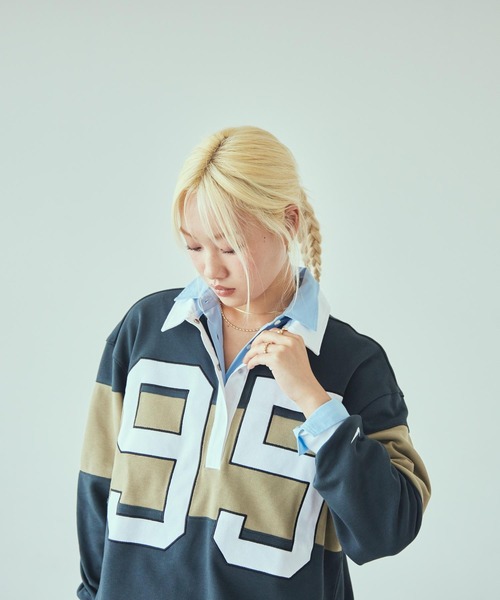 ナイキ スポーツウェア ウィメンズ ロングスリーブ グラフィック ポロ