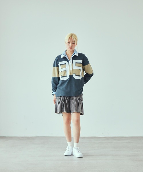 ナイキ スポーツウェア ウィメンズ ロングスリーブ グラフィック ポロ