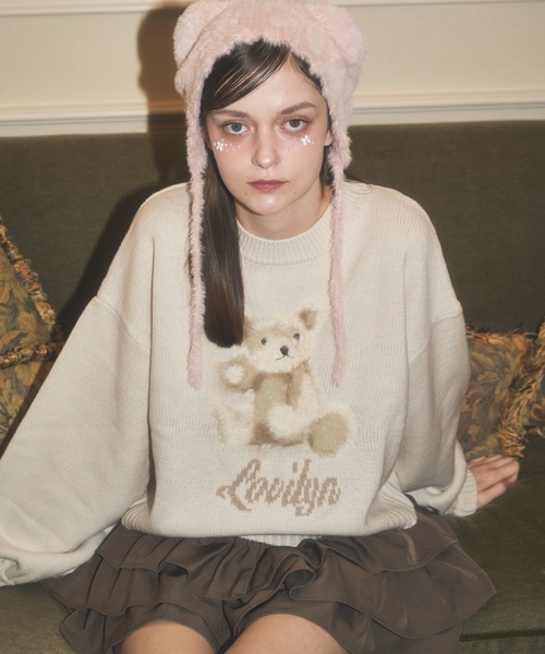 Lovilyn（ラヴィリン）の「ふわふわクマちゃんニット（ニット/セーター