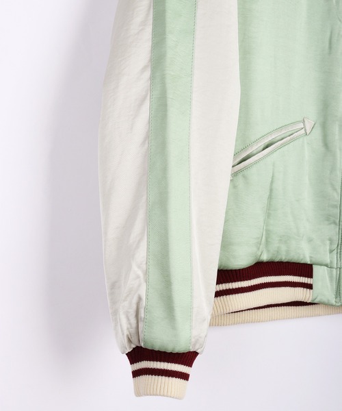 HOUSTON レディース スカジャン 猫刺繍（スカジャン）｜HOUSTON