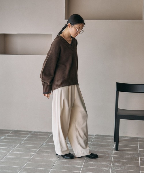 LEPSIM（レプシィム）の「ウールライクコクーンパンツ 581653（その他