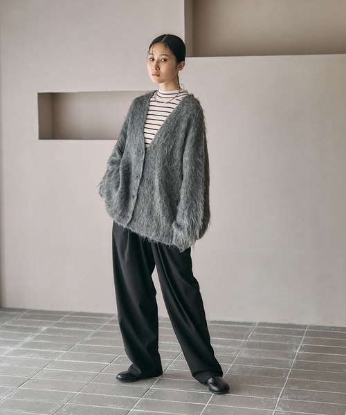 LEPSIM（レプシィム）の「ウールライクコクーンパンツ　581653（その他パンツ・レディース・アイボリー/カーキブラウン/ブラック・TALL/FREE）」の22枚目の写真