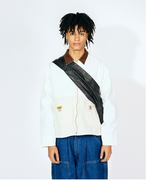 bukht（ブフト）の「BUKHT ブフト / LEATHER NEWS PAPER BAG MEDIUM（ショルダーバッグ・メンズ・ブラック・FREE）」の13枚目の写真