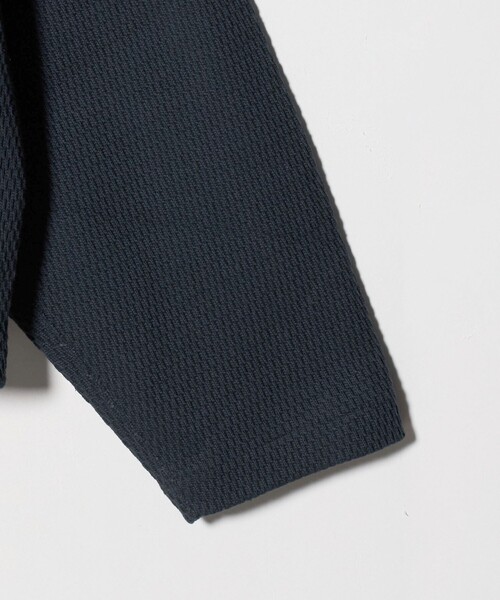 H BEAUTY&YOUTH UNITED ARROWS(エイチビューティーアンドユースユナイテッドアローズ)の「<H>オニ ライスサーマル クロップド クルーネック(Tシャツ/カットソー・メンズ・ブラック/ダークグレー・S/M/L)」の6枚目の写真