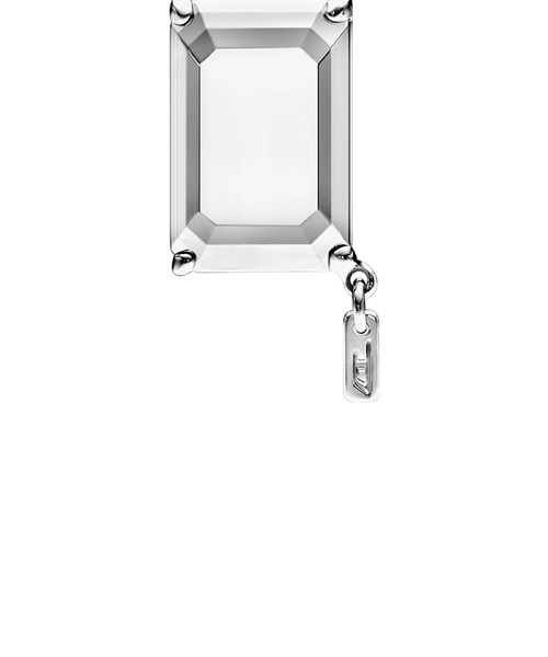DIESEL(ディーゼル)の「ディーゼル アクセサリー ユニセックス ピアス シルバー DL1366040(ピアス(片耳用)・メンズ・シルバー・FREE)」の4枚目の写真