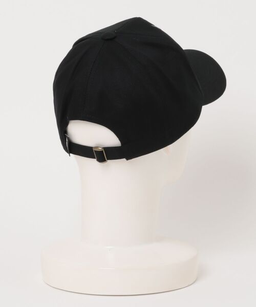 AVIREX(アヴィレックス)の「AVIREX アビレックス ウィングスター. AX EMBROIDERY & PRINT LOGO CAP / 81264400(キャップ・レディース・ブラック/ライトブラウン・FREE)」の3枚目の写真