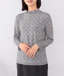 プリントハイネックTシャツ