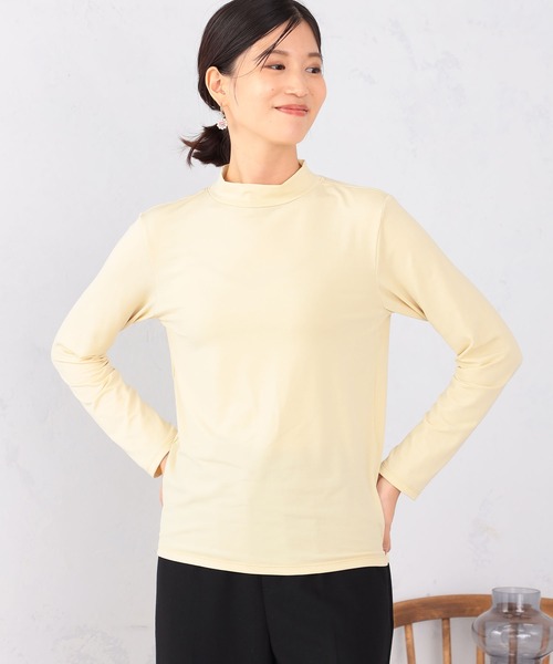 GALLORIA(ギャローリア)の「プリントハイネックTシャツ(Tシャツ/カットソー・レディース・ライトイエロー/グレー/ブラック・M/LL/L/S)」の9枚目の写真