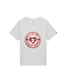 A BATHING APE(�A�x�C�V���O�G�C�v)��ROUND CAMO HEART PRINT TEE(T�V���c/�J�b�g�\�[)