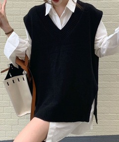 ALLEGE Knit Vest（ベスト）｜ALLEGE（アレッジ）のファッション通販
