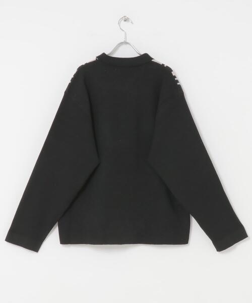 ブラック/Sサイズ♬長袖ニット セーター JEANASIS（ジーナシス）の「【YOGA】ニットボディースーツLS/992622