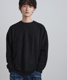 膨れジャカードクルーカットソー