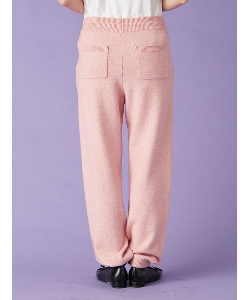 LILY BROWN（リリーブラウン）の「ニットリラックスパンツ（その他パンツ・レディース・ホワイト/ピンク/グレー・F）」の15枚目の写真