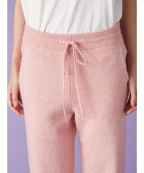 LILY BROWN（リリーブラウン）の「ニットリラックスパンツ（その他パンツ・レディース・ホワイト/ピンク/グレー・F）」の17枚目の写真