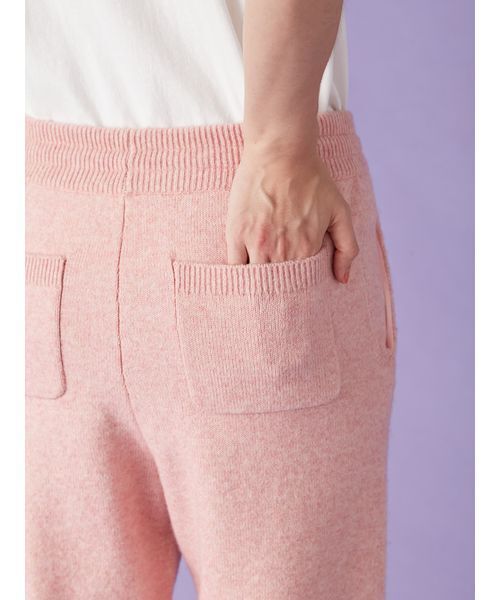 LILY BROWN（リリーブラウン）の「ニットリラックスパンツ（その他パンツ・レディース・ホワイト/ピンク/グレー・F）」の19枚目の写真