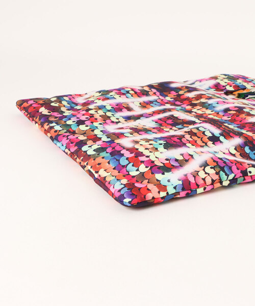 Cheek（チーク）の「sequins print puff tote（トートバッグ・レディース・オレンジ/ピンク・FREE）」の4枚目の写真