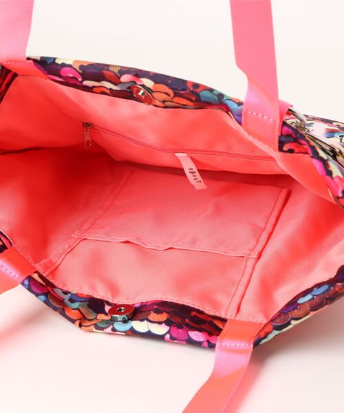 Cheek（チーク）の「sequins print puff tote（トートバッグ・レディース・オレンジ/ピンク・FREE）」の6枚目の写真