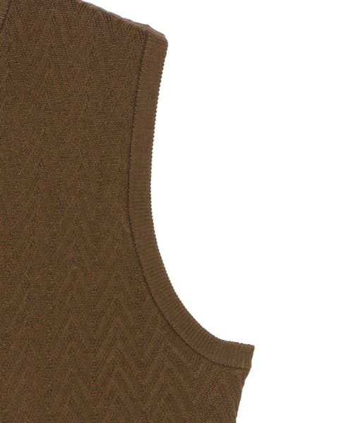 Pitta Re:)（ピッタリ）の「プレーディング ベスト（ベスト・メンズ・ブラウン/ネイビー・M/L/LL）」の6枚目の写真