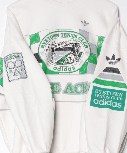 adidas Originals（アディダスオリジナルス）の「ADIDAS COURT CREW WR849/JW0149（スウェット・メンズ・ホワイト・S）」の14枚目の写真