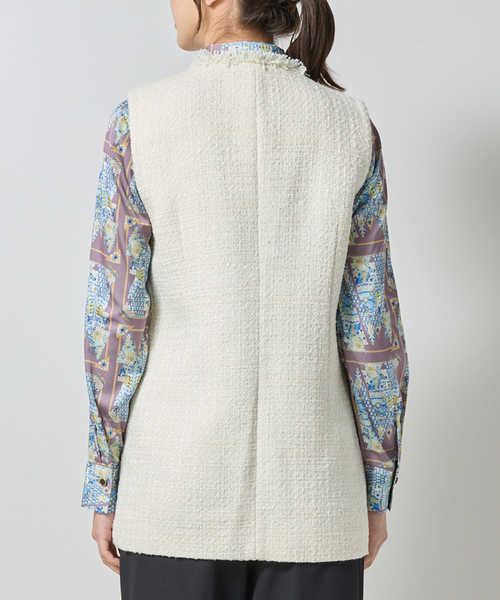 ナラカミーチェ（NARACAMICIE）/【NARACAMICIE】ファンシーツィードジレ セール】【NARACAMICIE】ファンシーツィードジレ（その他アウター