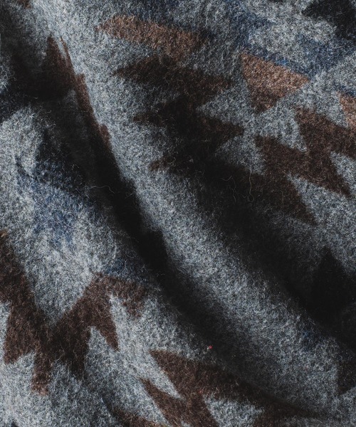 garsonwave(ギャルソンウェーブ)の「Healthknit Product ヘルスニットプロダクト コヨーテ 刺繍 オルテガ柄 シャツ(GW)(シャツ/ブラウス・メンズ・ブラック/ホワイト・XL/L/M)」の15枚目の写真