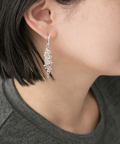 リエスタジオ The Johanna ゴールド フープピアス ヴェルメイユイエナ