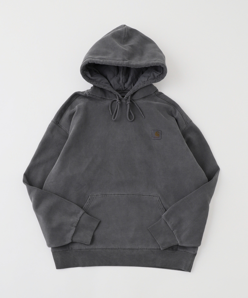 Carhartt WIP(カーハートダブリューアイピー)の「CARHARTT WIP / カーハート ダブリューアイピー HOODED VISTA SWEATSHIRT(パーカー・メンズ・ブラック/パープル系その他・MEDIUM/LARGE/X-LARGE)」の1枚目の写真