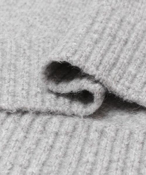 ITEMS URBANRESEARCH（アイテムズ アーバンリサーチ）の「ハイネックメランジニット（ニット/セーター・レディース・オフホワイト/チャコールグレー/ライトグレー/イエロー・FREE）」の8枚目の写真