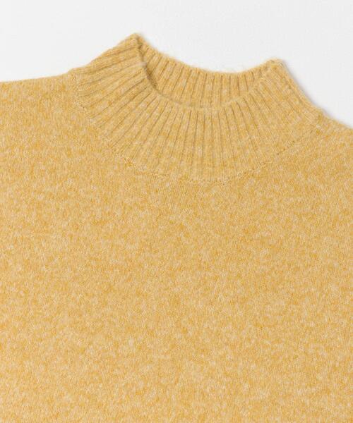 ITEMS URBANRESEARCH（アイテムズ アーバンリサーチ）の「ハイネックメランジニット（ニット/セーター・レディース・オフホワイト/チャコールグレー/ライトグレー/イエロー/グレー系その他・FREE）」の6枚目の写真