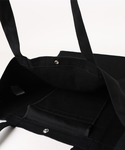 SNOOPY×OLD BETTY'S（スヌーピーカケルオールドベティーズ）の「SNP Canvas 2WAY Tote Bag（ショルダーバッグ・レディース・ブラック/ライトグレー/ライトグレー系/ブラック系その他/ナチュラル/グレー系その他2/ブラック系その他2・フリー/FREE）」の10枚目の写真