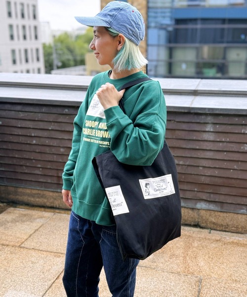SNP Canvas 2WAY Tote Bag（ショルダーバッグ）｜SNOOPY×OLD BETTY