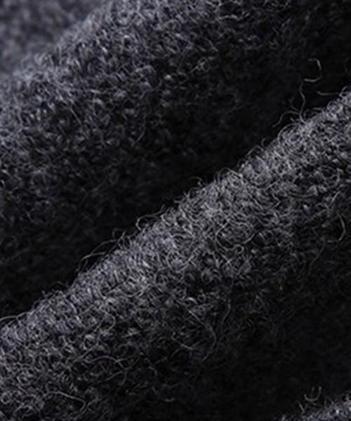 Fano Studios（ファノ ストゥディオズ）の「スタンドカラー ウエストベルト ウールハーフコート FQ25W125【Fano Studios】【2025AW】（その他アウター・レディース・グレー・L/M/S）」の13枚目の写真