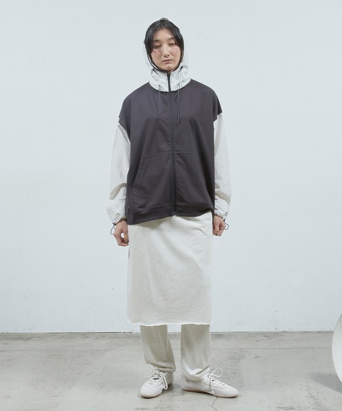 Dulcamara(ドゥルカマラ)の「レイヤードスカートPT(その他パンツ・メンズ・オートミール/ネイビー/ブラック・0/1)」の8枚目の写真