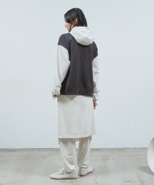 Dulcamara(ドゥルカマラ)の「レイヤードスカートPT(その他パンツ・メンズ・オートミール/ネイビー/ブラック・0/1)」の11枚目の写真