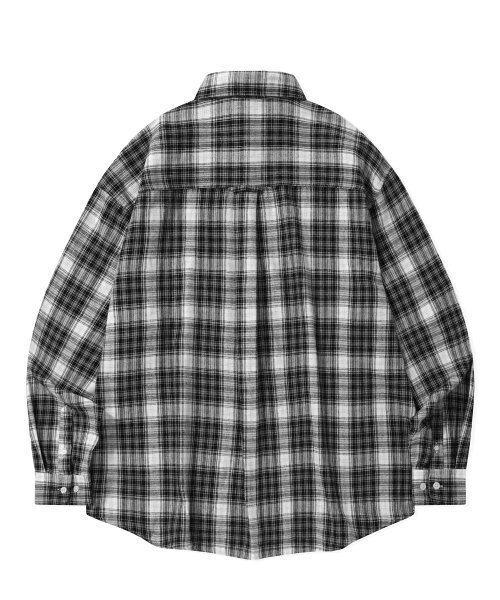 F.ILLUMINATE(フィルミネイト)の「オーバーサイズマドラスチェックシャツ-ブラック(シャツ/ブラウス・レディース・その他・X-LARGE/MEDIUM/LARGE)」の2枚目の写真
