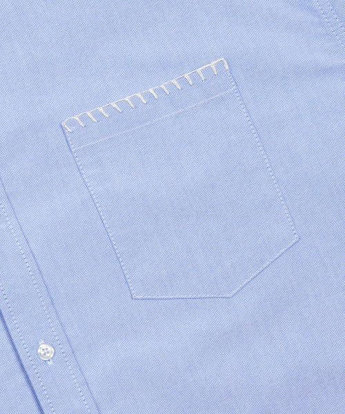GLACK(グラック)の「GS010 エッジステッチシティボーイシャツ (SKY BLUE)(シャツ/ブラウス・レディース・その他・MEDIUM/LARGE)」の9枚目の写真