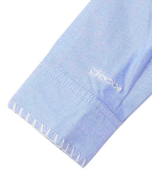 GLACK(グラック)の「GS010 エッジステッチシティボーイシャツ (SKY BLUE)(シャツ/ブラウス・レディース・その他・MEDIUM/LARGE)」の2枚目の写真