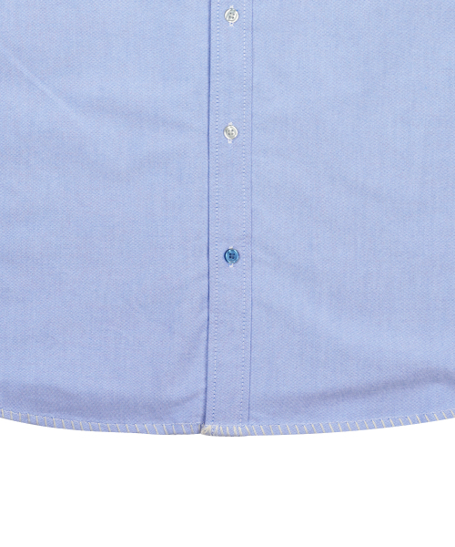 GLACK(グラック)の「GS010 エッジステッチシティボーイシャツ (SKY BLUE)(シャツ/ブラウス・レディース・その他・MEDIUM/LARGE)」の3枚目の写真