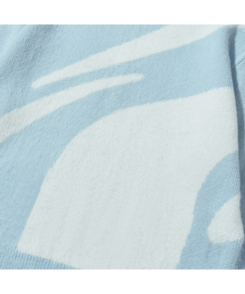 F.ILLUMINATE(フィルミネイト)の「シンボルジャガードラウンドニット-スカイブルー(ニット/セーター・メンズ・その他・SMALL/MEDIUM/LARGE)」の9枚目の写真
