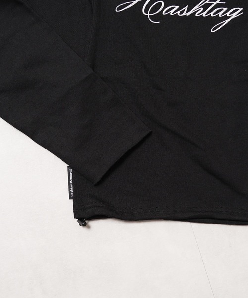 #MEMORY（メモリー）の「【MEMORY】［セットアップ可能］レタリングハート ワンショルダー スウェット / Lettering Heart One-Shoulder Sweatshirt（スウェット・レディース・グレー/ブラック・FREE）」の21枚目の写真