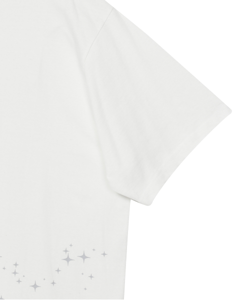BAUF（バウフ）の「スターライトTシャツ[ホワイト]（Tシャツ/カットソー・レディース・その他・LARGE）」の5枚目の写真