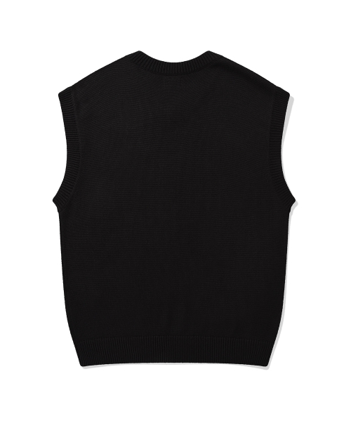 Wacky WiLLy(ワッキーウィリー)の「スリーブレスロゴプルオーバーニットブラック(ベスト・レディース・その他・SMALL/MEDIUM/LARGE/X-LARGE)」の3枚目の写真