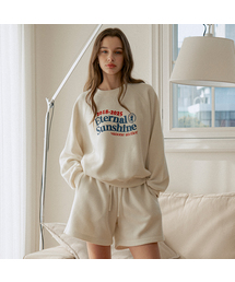 VANONE ATELIER（バノンアトリエ）の「エターナルサンシャイン スウェットセットアップ_クリーム（スウェット）」