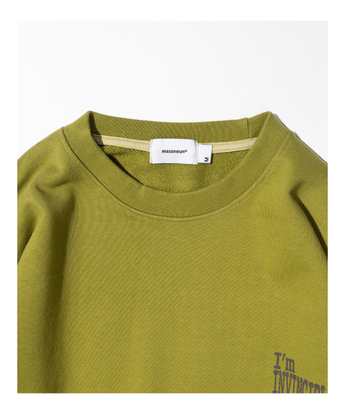 MASSNOUN（マスノウン）の「インビンシブル オーバーサイズ ヘビースウェット Tシャツ MFTCR001-AC（スウェット・レディース・その他・LARGE/MEDIUM/SMALL）」の3枚目の写真
