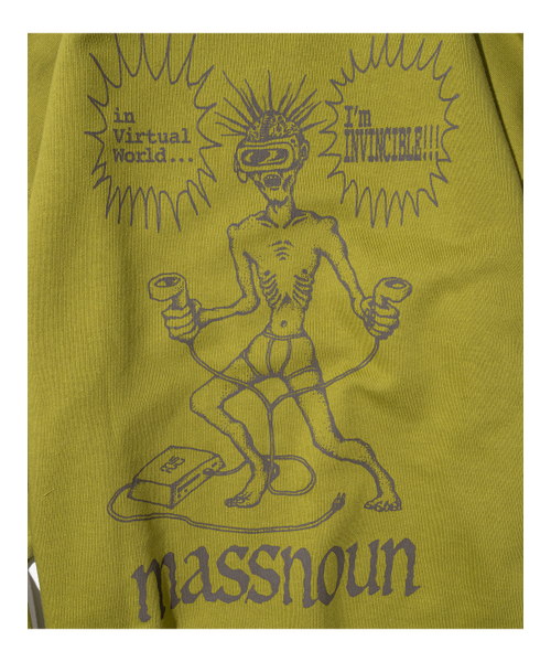 MASSNOUN（マスノウン）の「インビンシブル オーバーサイズ ヘビースウェット Tシャツ MFTCR001-AC（スウェット・レディース・その他・LARGE/MEDIUM/SMALL）」の7枚目の写真