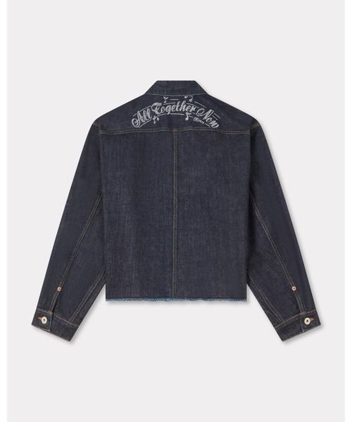 KENZO(ケンゾー)の「'KENZO Winter Holidays' トラッカー ジャケット イン ジャパニーズ デニム(デニムジャケット・レディース・ブルー系その他7・SMALL)」の8枚目の写真