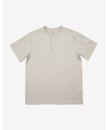 Utility Henly neck T-Shirts (Oatmeal)