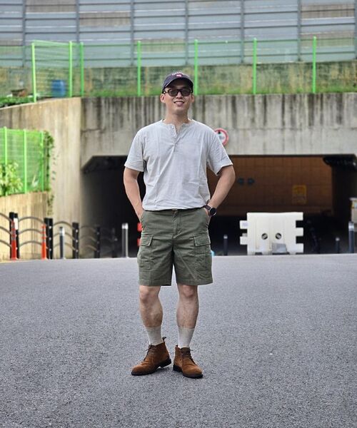 sortie（ソルティ）の「Utility Henly neck T-Shirts (Oatmeal)（Tシャツ/カットソー・メンズ・その他・LARGE/MEDIUM/X-LARGE）」の11枚目の写真