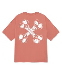 KGTP0207 エックスカル 20番手 半袖Tシャツ インディピンク