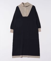 PREFERIR（プレフェリール）の「配色ニットワンピース（ワンピース）」